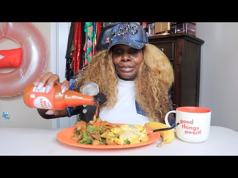 HOME STIR FRY ASMR EATING SOUNDS (DON'T WORRY ABOUT WHAT PEOPLE THINK OF YOU)