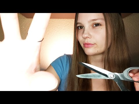 ASMR Plucking and Cutting Your Negative Energy + Positive Affirmations