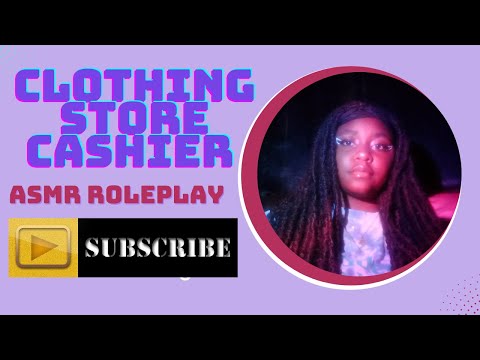 ASMR | Clothing Store Cashier Roleplay