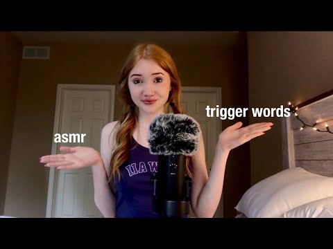 asmr trigger words