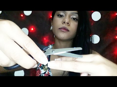 ASMR CORTANDO SEU CABELO