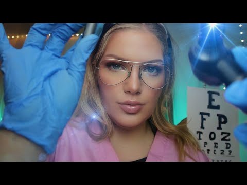 ASMR Most Relaxing Medical Exam: Ear, Eye, ENT, Cranial Nerve, Nose, Throat, Scalp