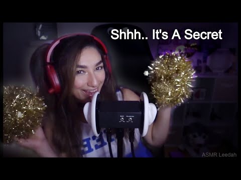 ASMR | Cheerleader Roleplay Sharing Secrets (Inaudible/Unintelligible)