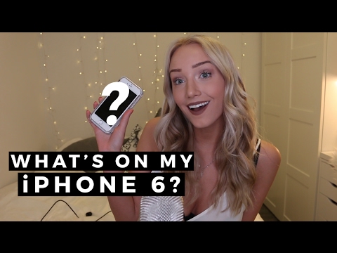 ASMR Whats On My iPhone!? | GwenGwiz