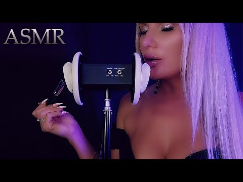ASMR 💜  Ear Brushing and Deep Breathing Sounds for Sleep and Relaxation 💜✨😴 (NO TALKING)