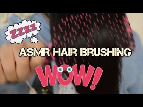 ASMR Hair Brushing and Hair Braiding [No Talking]