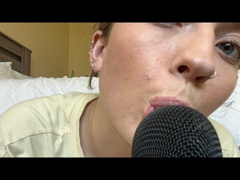 ASMR| HIGH VOLUME UP CLOSE FAST & AGGRESSIVE LENS LICKlNG| LOTION SOUNDS WITH LAYERED MOUTH SOUNDS