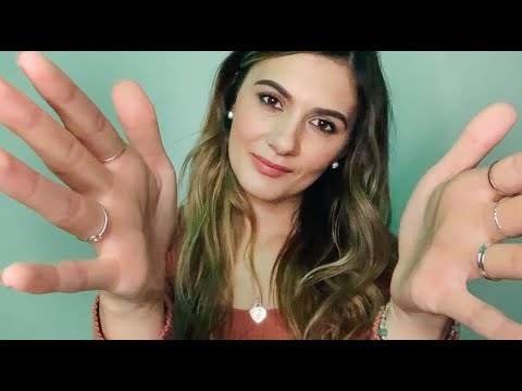 ASMR Personal Attention 🖤 (hand movements & face touching)