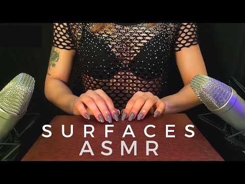ASMR | Slow Tapping & Gentle Scratching on Different Surfaces (No Talking)