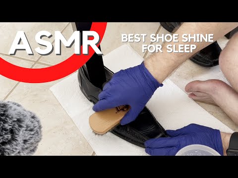 #ASMR Best Shoe Shine | No Talking | #oddlysatisfying