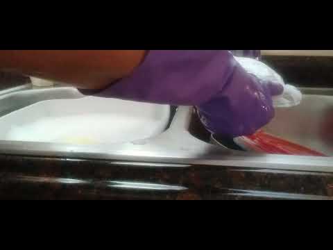 ASMR Washing N Rinsing Dishes#relaxing #clean  #suds#dishes#subscribe