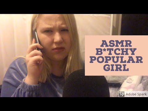 ASMR Rude Popular Girl Roleplay ❤ Lolly Licking ❤ Fast Wet Mouth Sounds