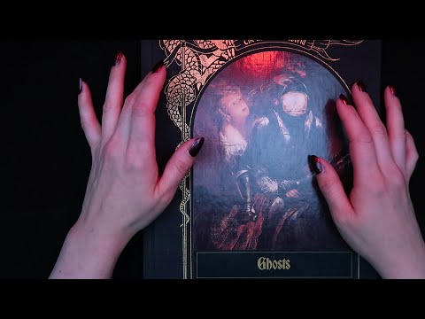 ASMR Talking You To SLEEP (Book reading, page flipping, hand movements, careful touch) Soft Spoken