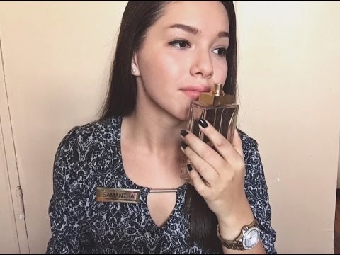 ASMR - Perfume Counter Role Play (Whispered)