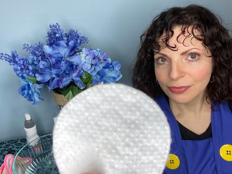 [ASMR] Roleplay Facial for Dry Skin