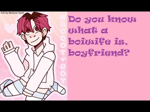 Your Femboy Boyfriend Begs For You To Marry Him | ASMR | SFW |m4m