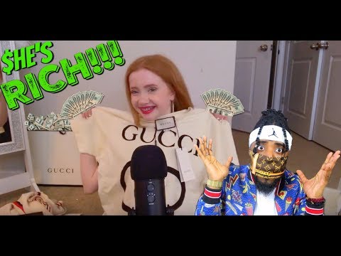 OMG! Life With MaK is RICH!!!! | ASMR Gucci HAUL - REACTION!!..