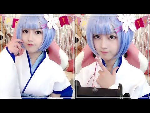 ASMR Rem (Ear Cleaning, Ear Massage & Tapping) Re:Zero Cosplay♥