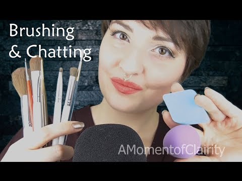 [ASMR] Mic Brushing and Chatting with You | Variety of Brushes
