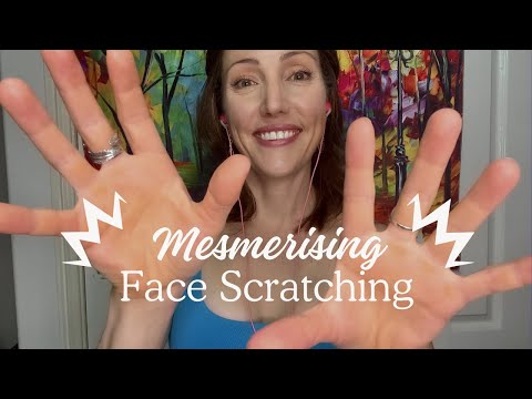 Mesmerising face massage (No talking) 🤲 Hand movements | Fluffy Mic scratching ✨ Happy ASMR 😄