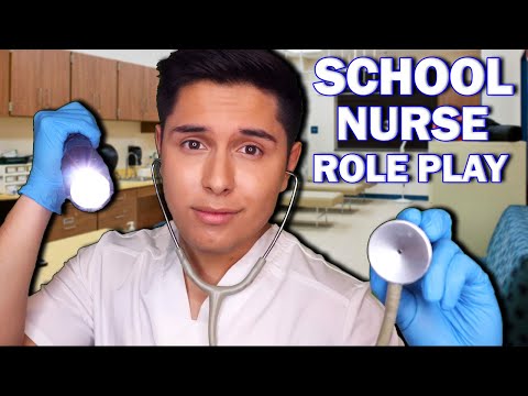 ASMR | School Nurse Treats Your Wounds! (Personal Attention)