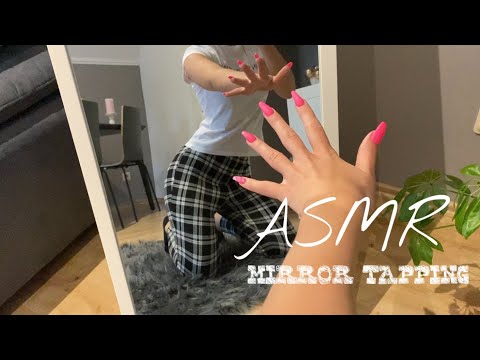 ASMR | MIRROR TAPPING and tapping around my mirror🌙