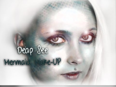 ≈Deep Sea Mermaid *Make-Up* Tutorial ≈ (ASMR w/ whispering)