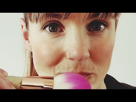 Spit painting your face ASMR #whispering
