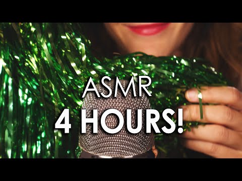 [4 Hours ASMR] Gentle Brain SCRATCHING & Soft RUBBING (No Talking)