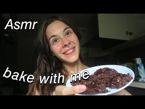 ASMR Bake With Me (LOFI) Vegan Chocolate Chip Cookies (+ Mini Mukbang)
