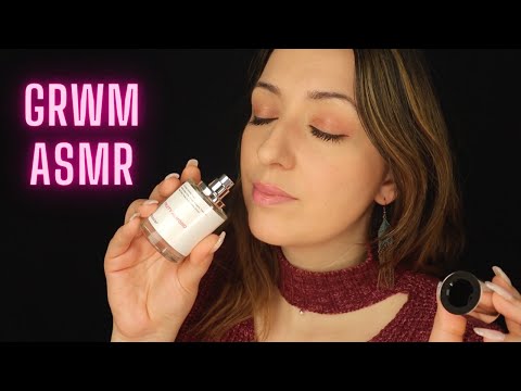 ASMR GRWM | Gum Chewing | Daily Makeup feat. DOSSIER