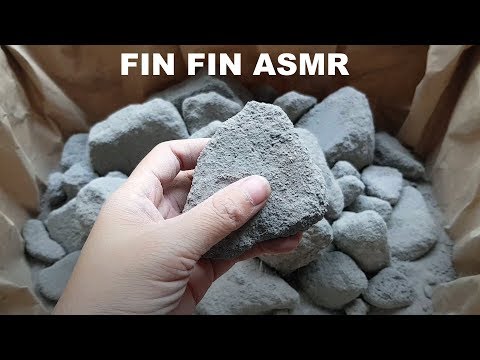 ASMR : Dusty Sand Cement Crumble+Sifting on Paper #225