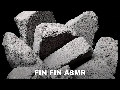 ASMR : Sand+Cement Chunks Crumble #349