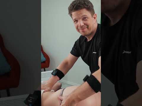 Asmr back crack for Lisa | chiropractic adjustments and stretching performed by chiropractor Dennis