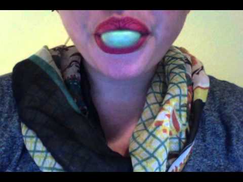 ASMR Up Close Gum Chewing (no talking-requested video)