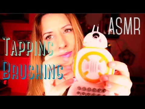 ASMR -Tapping And brushing . No talking . En español