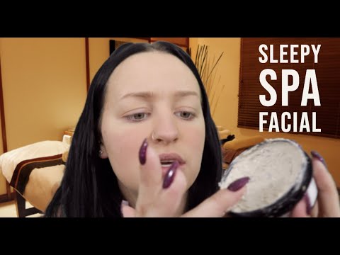 [ASMR] Sleepy Spa Facial RP