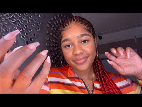 ASMR- FAST AND AGGRESSIVE HAND MOVEMENTS 😡🙌🏽 (MOUTH SOUNDS + VISUAL TRIGGERS)✨