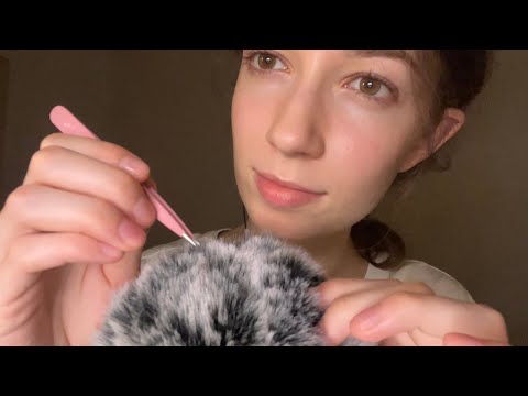 ASMR checking you for lice (close whispers)