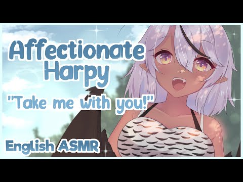 [ASMR] ⛅ Affectionate Harpy Girl Won't Leave Your Side 💗 [Relaxing Forest Ambience]