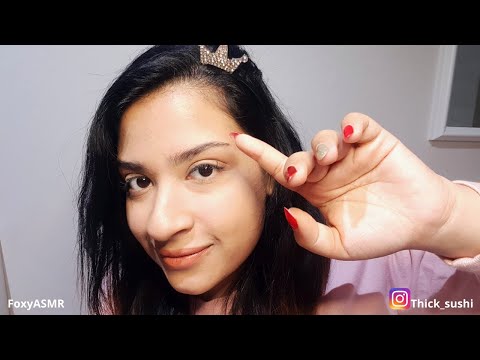 ASMR Hand Movements & Repeating Words For Relaxation 😴💤