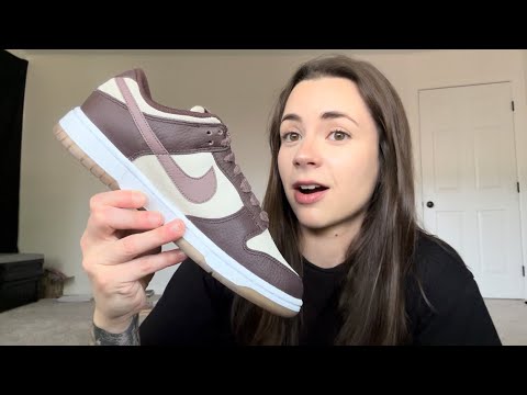 ASMR • Nike Dunk Low “Plum Eclipse” Review 🌒