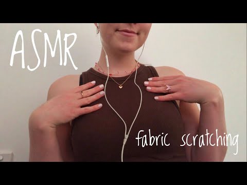 lofi ASMR fabric scratching and some mouth sounds