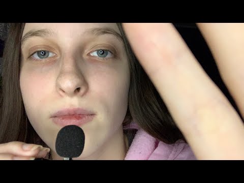 ASMR - Mouth Sounds + Hand Movements