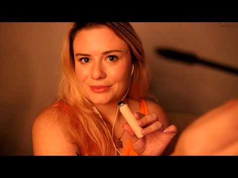 ASMR | POV: Big sister does your makeup for the dance (personal attention, tapping, whispers)