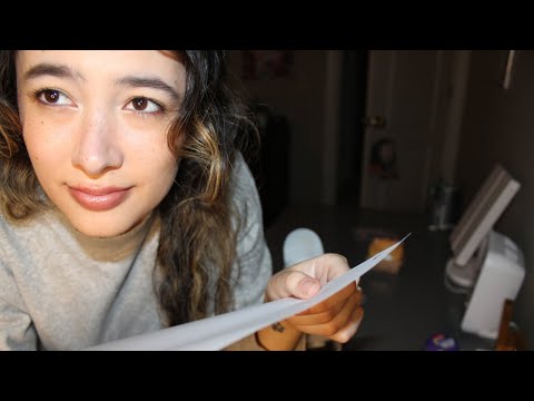 ASMR 💌 Writing a Letter to You