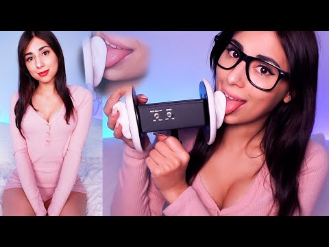 ASMR EAR LICKING TO MELT YOUR BRAIN 🤤 🧠 (bass boosted for max tingles)