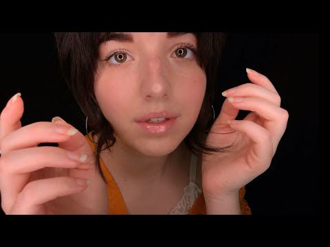 ASMR Up-Close, Whispered Personal Attention (Repetition/Rambles/Face Touching)
