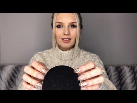 ASMR Tingly Mic Scratching With Long Nails On Windshield