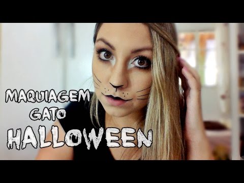 Maquiagem Halloween - Gato